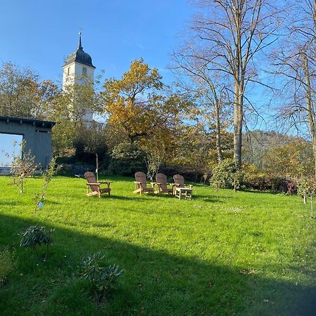 Appartamento Altes Pfarrhaus Papstdorf Esterno foto
