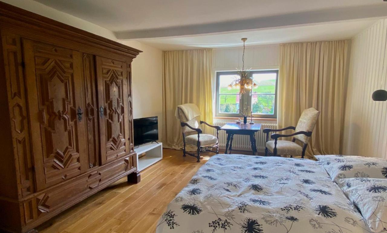 Appartamento Altes Pfarrhaus Papstdorf Esterno foto