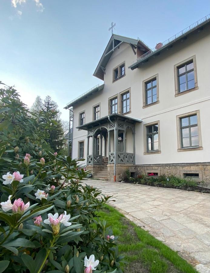 Appartamento Altes Pfarrhaus Papstdorf Esterno foto