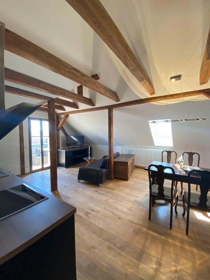 Appartamento Altes Pfarrhaus Papstdorf Esterno foto
