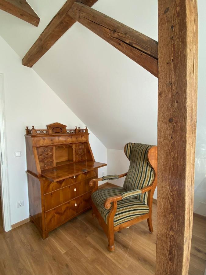 Appartamento Altes Pfarrhaus Papstdorf Esterno foto