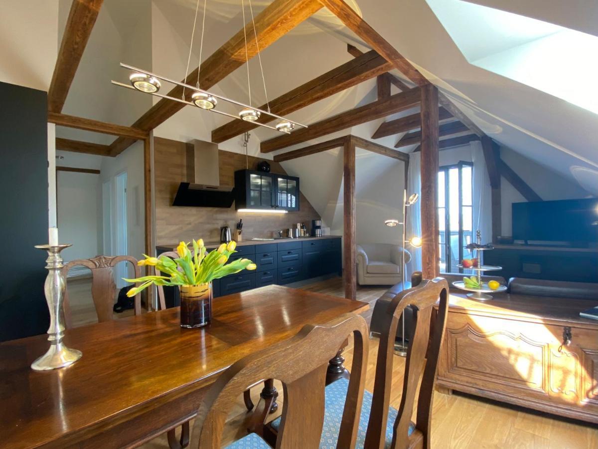 Appartamento Altes Pfarrhaus Papstdorf Esterno foto