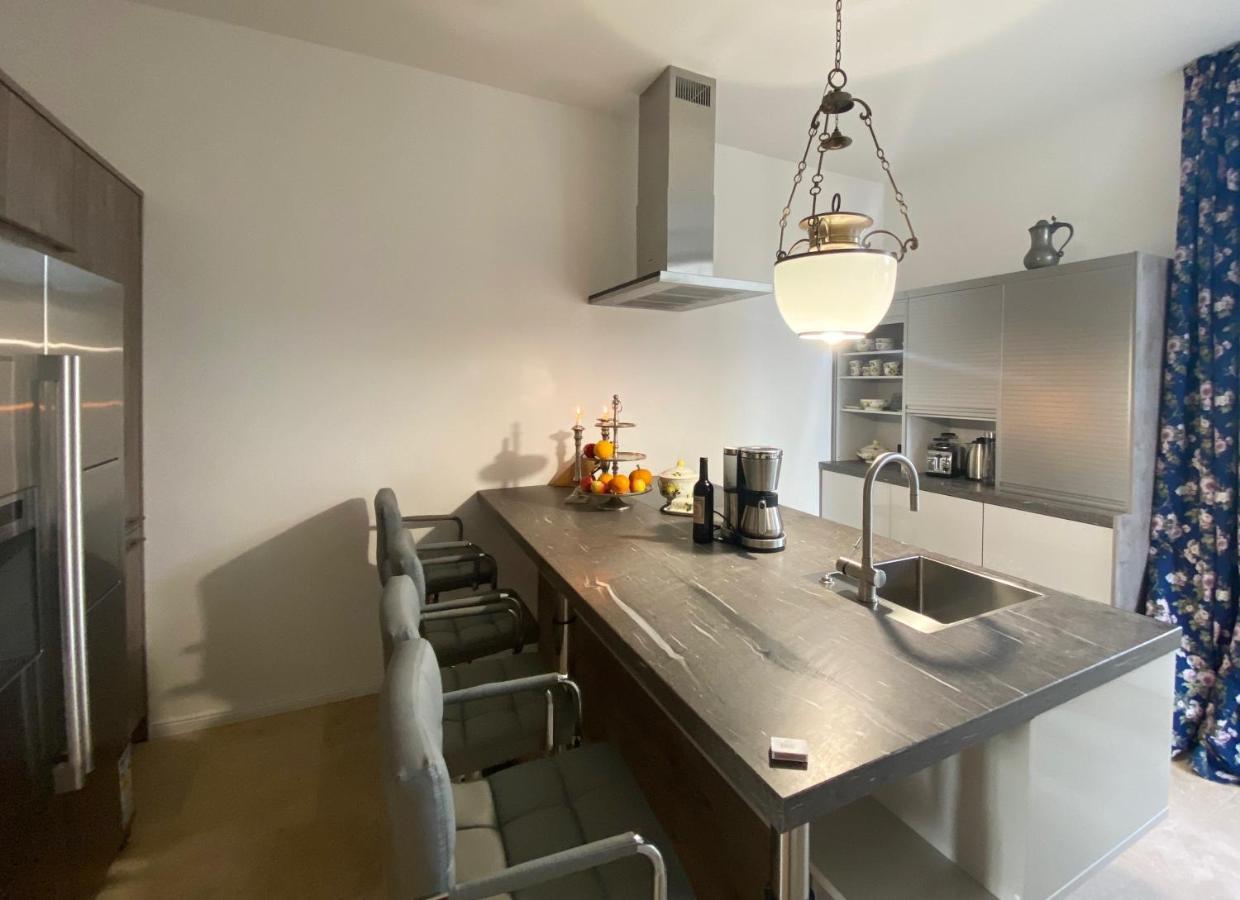 Appartamento Altes Pfarrhaus Papstdorf Esterno foto