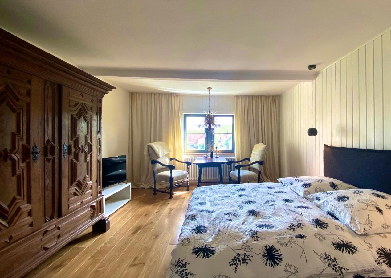 Appartamento Altes Pfarrhaus Papstdorf Esterno foto