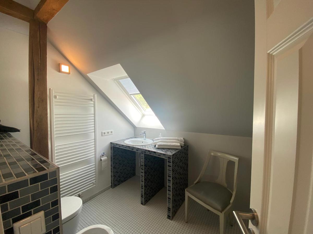 Appartamento Altes Pfarrhaus Papstdorf Esterno foto