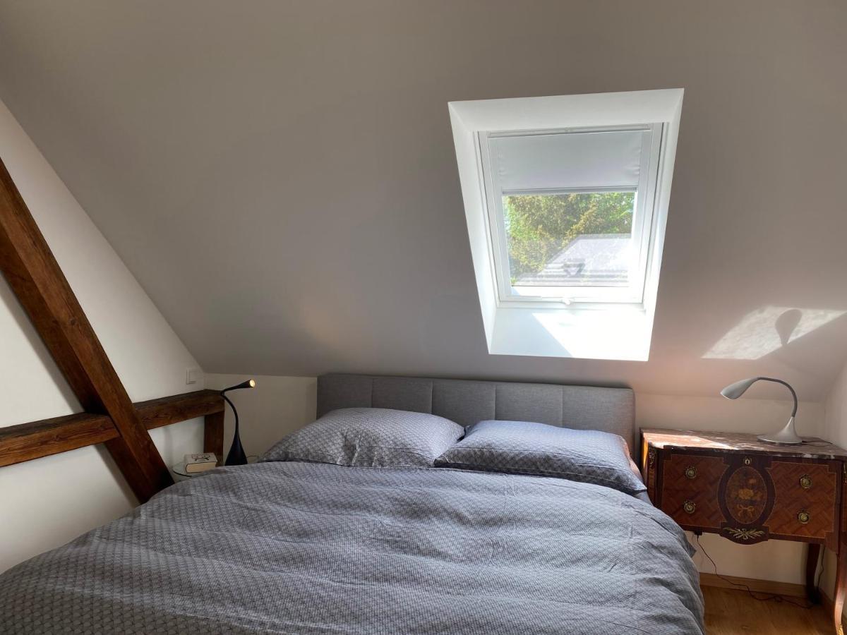 Appartamento Altes Pfarrhaus Papstdorf Esterno foto