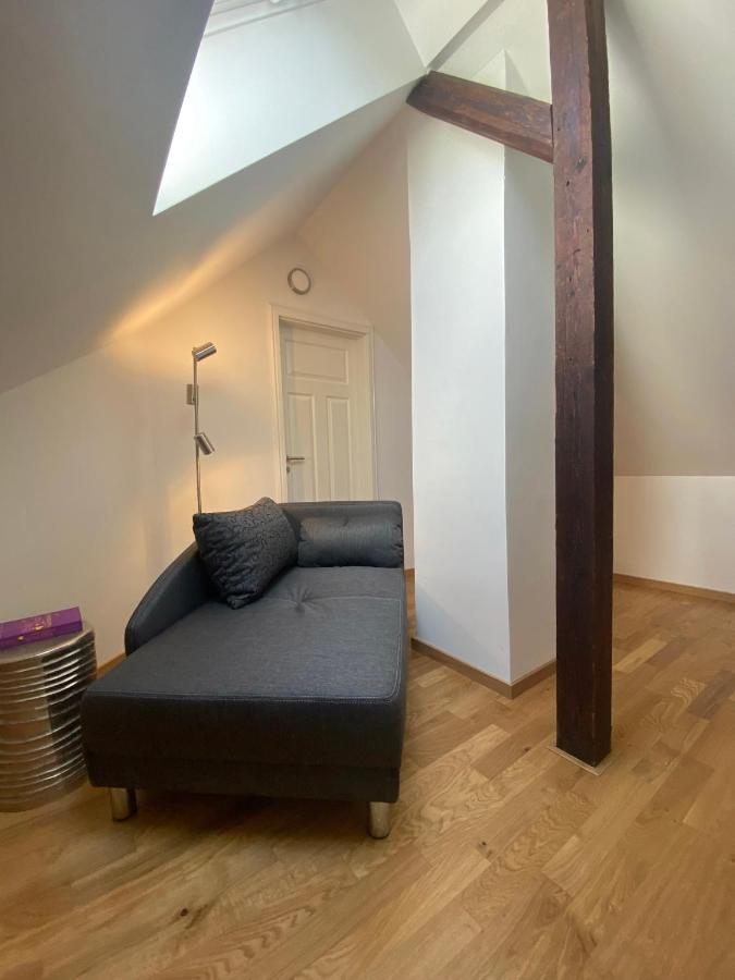 Appartamento Altes Pfarrhaus Papstdorf Esterno foto