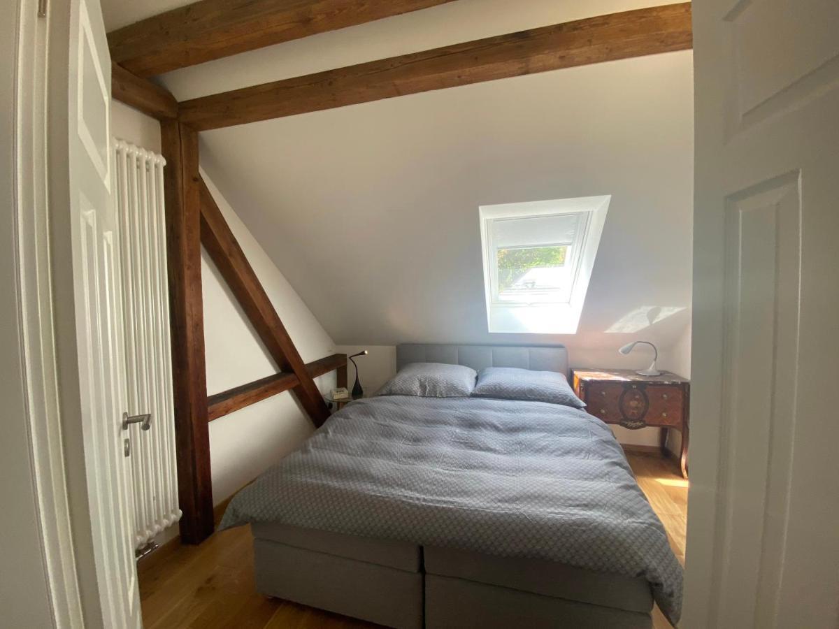 Appartamento Altes Pfarrhaus Papstdorf Esterno foto