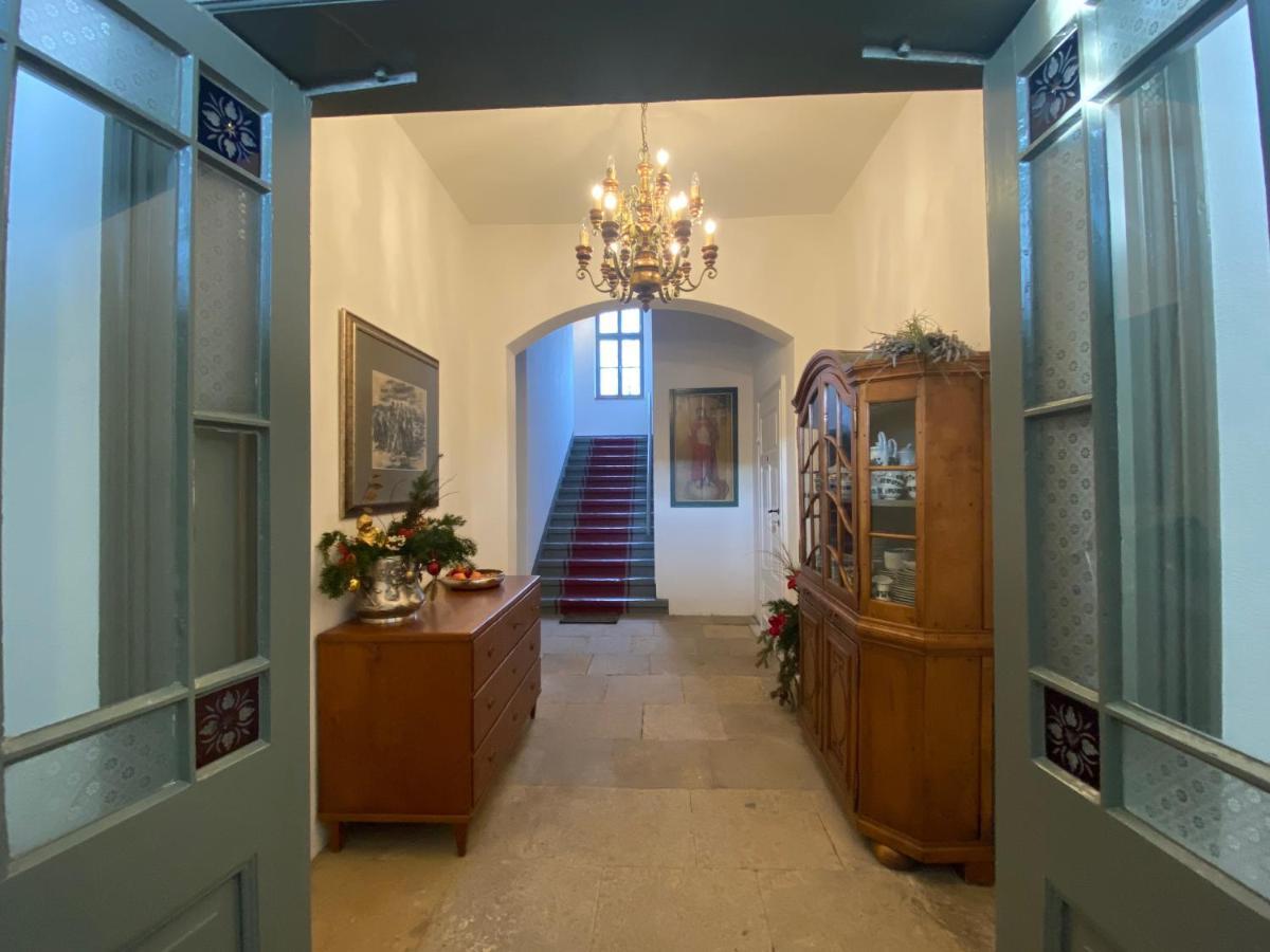 Appartamento Altes Pfarrhaus Papstdorf Esterno foto