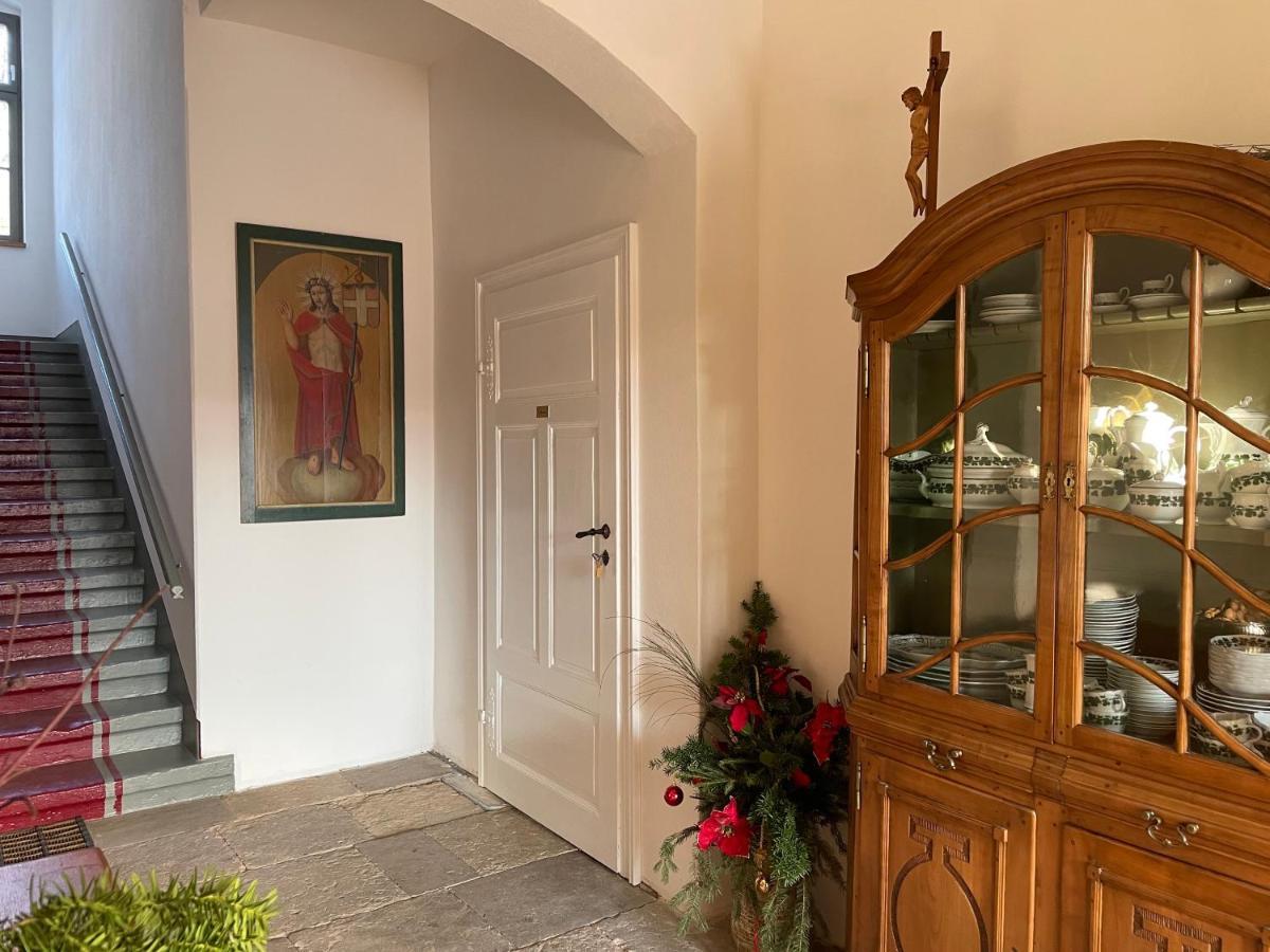 Appartamento Altes Pfarrhaus Papstdorf Esterno foto