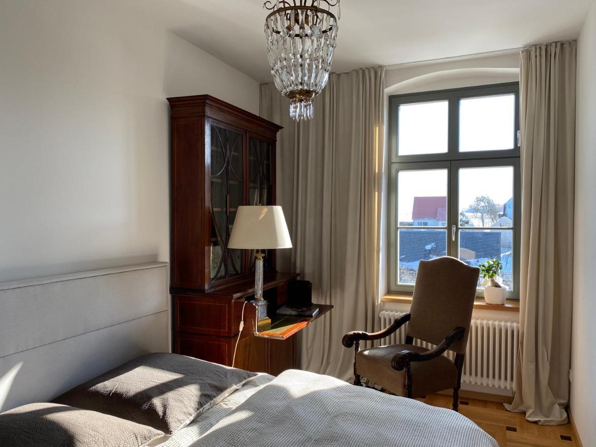 Appartamento Altes Pfarrhaus Papstdorf Esterno foto