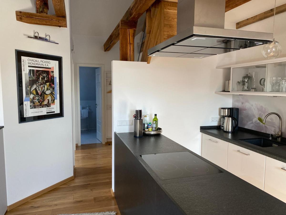 Appartamento Altes Pfarrhaus Papstdorf Esterno foto