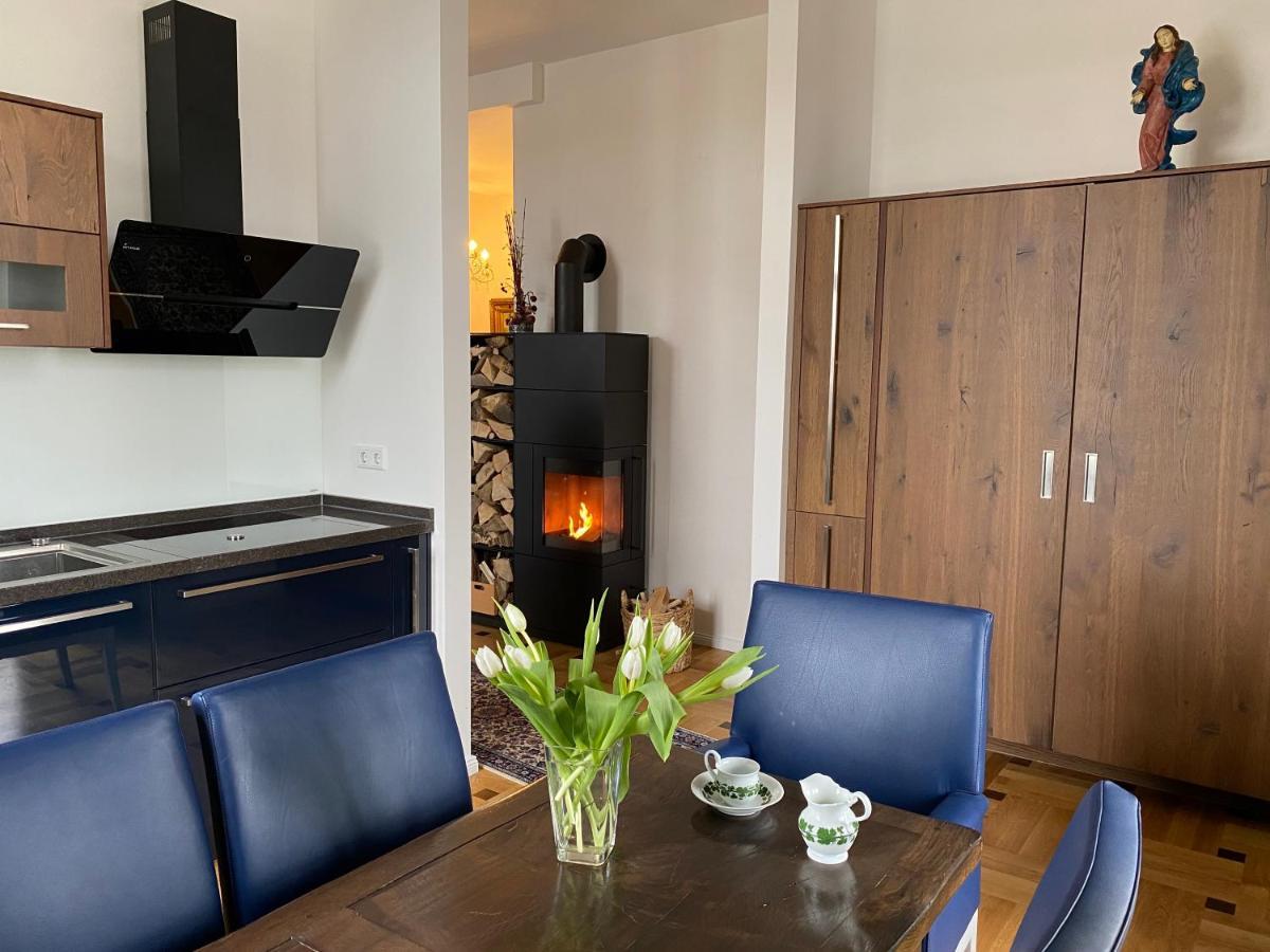 Appartamento Altes Pfarrhaus Papstdorf Esterno foto