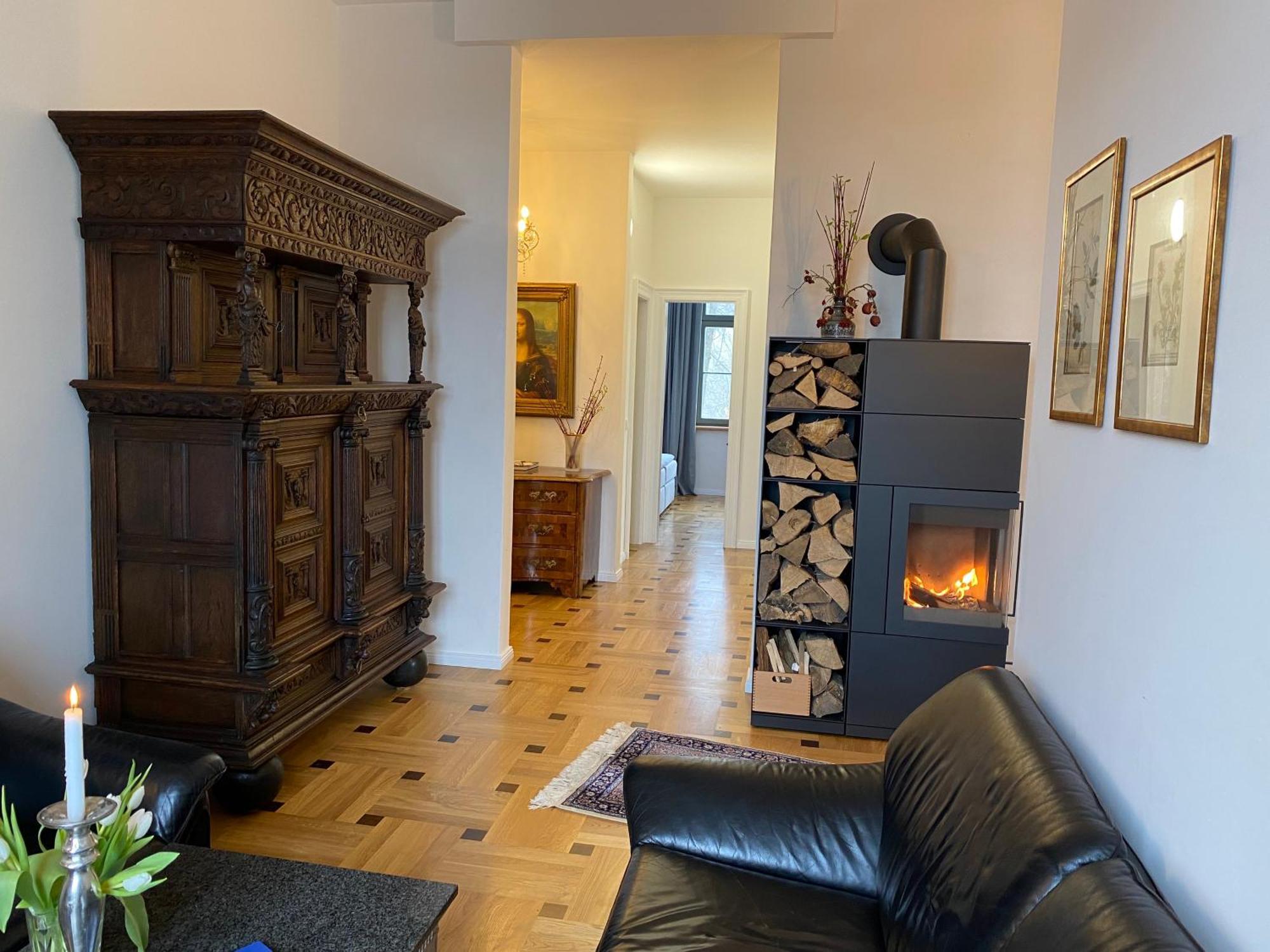 Appartamento Altes Pfarrhaus Papstdorf Esterno foto