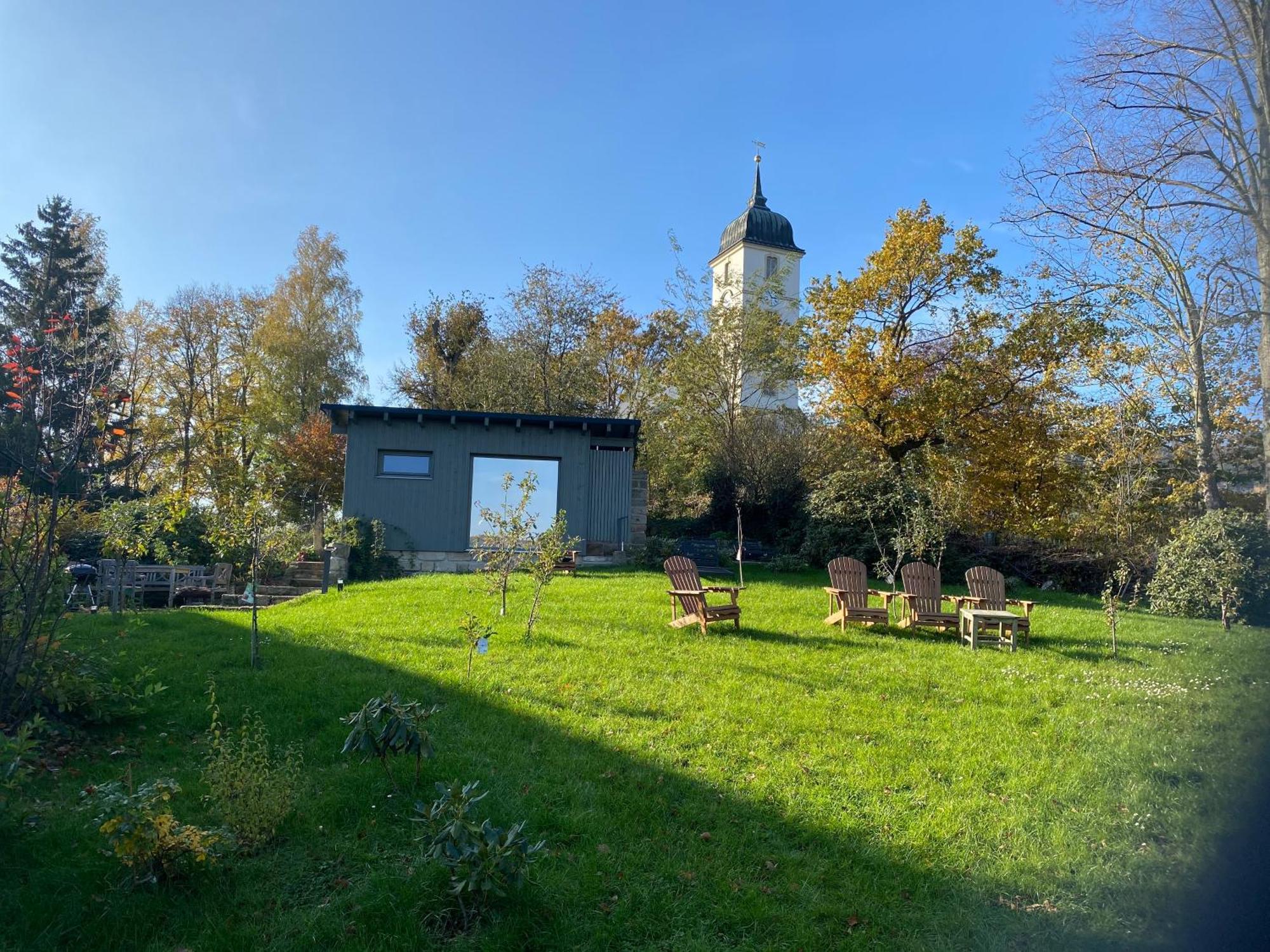 Appartamento Altes Pfarrhaus Papstdorf Esterno foto